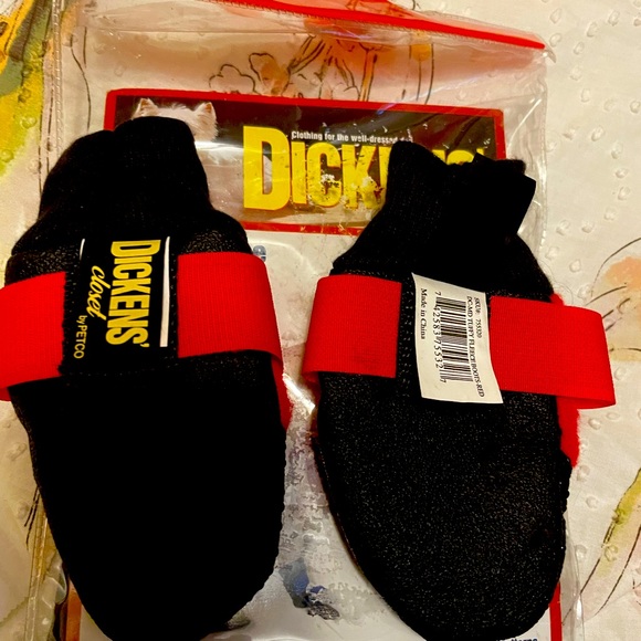 Dog boots Dickens Fluffy Fleece Size Meduim - Picture 3 of 4